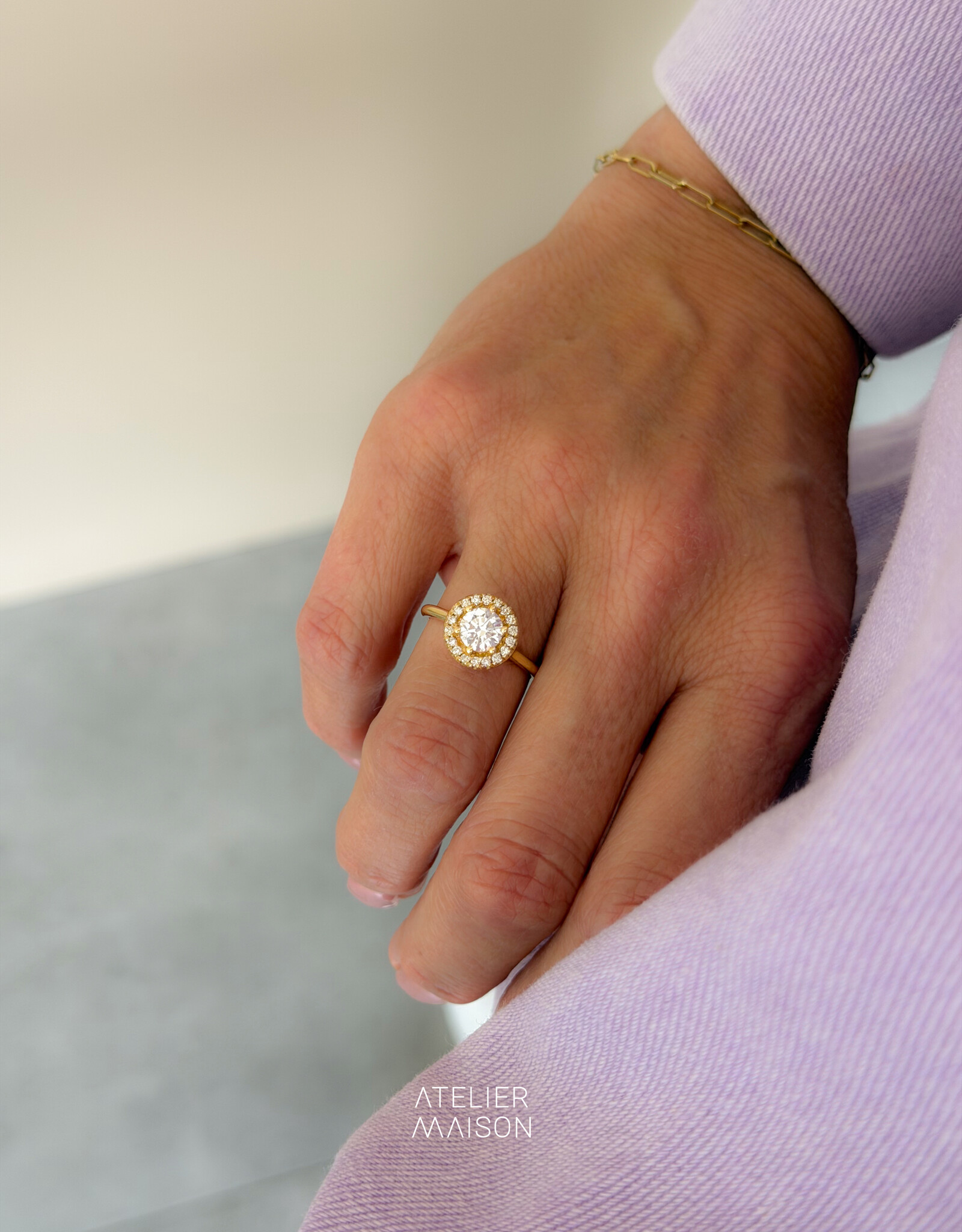 Atelier Maison Mt52 | Sum of Love | 18 karaat geel goud