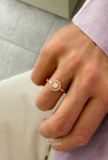 Atelier Maison 18 karaat rosé goud | diamanten