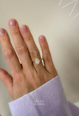 Atelier Maison 18K geel goud | Mt 54 | labgrown diamanten