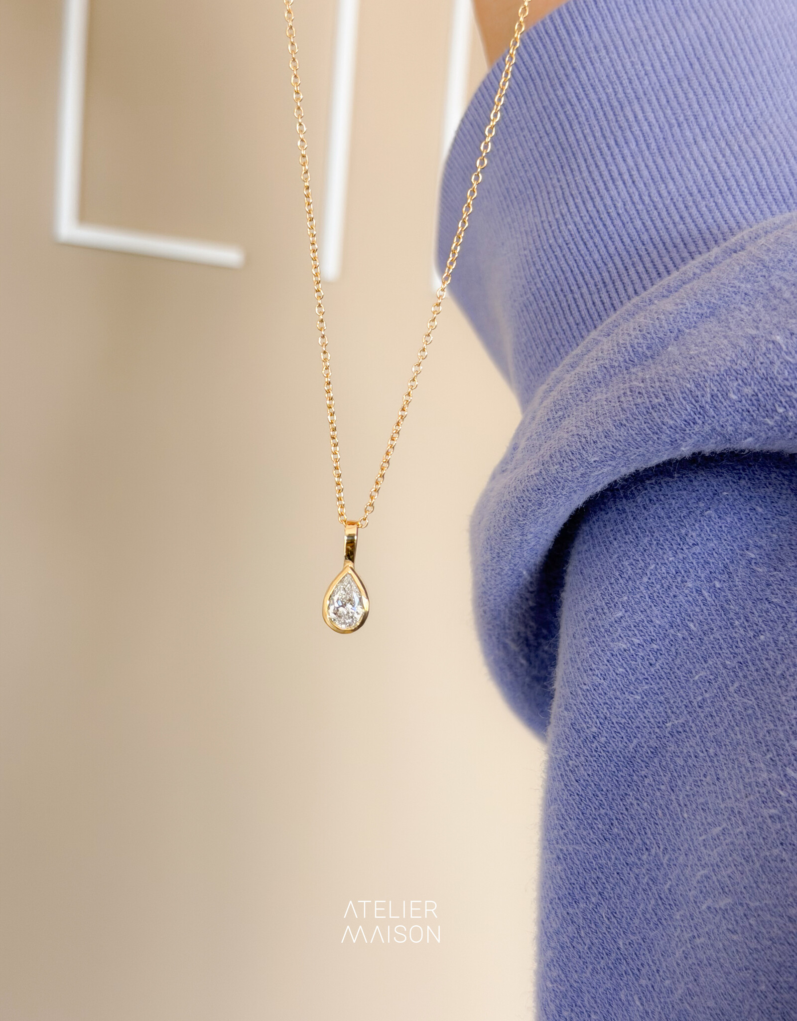 Atelier Maison The Tear hanger met as