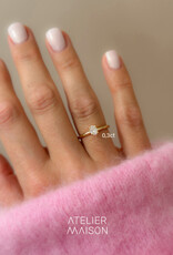 Atelier Maison Personaliseer de Perfectly Splendid ring naar wens