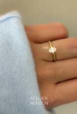 Atelier Maison Perfectly Splendid ring | kleine diamant | vanaf