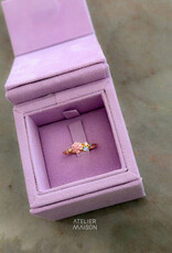 Atelier Maison Personaliseer de Dazzling Colors ring met je favoriete kleuren