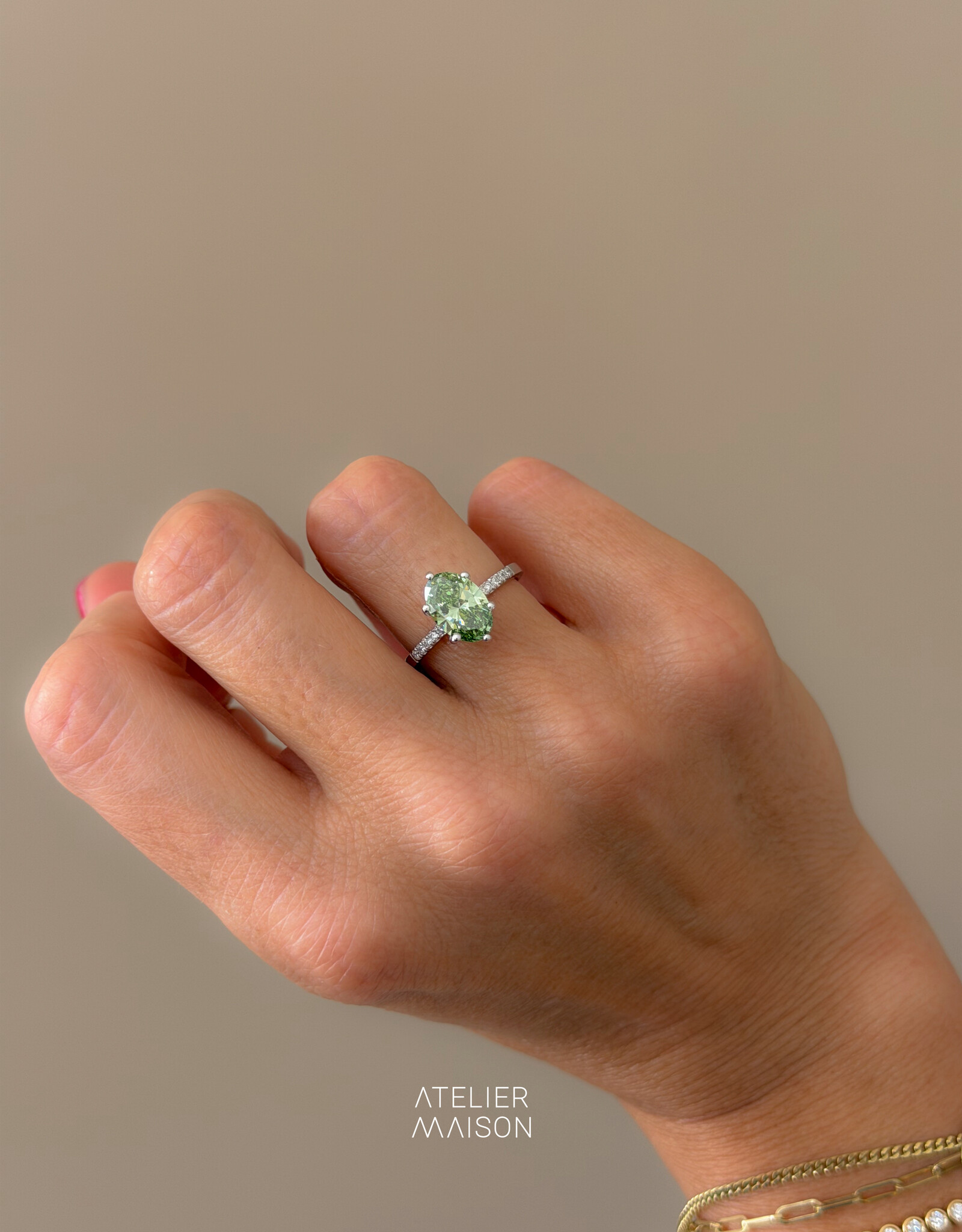 Atelier Maison personaliseer de Wonderland Color ring naar wens
