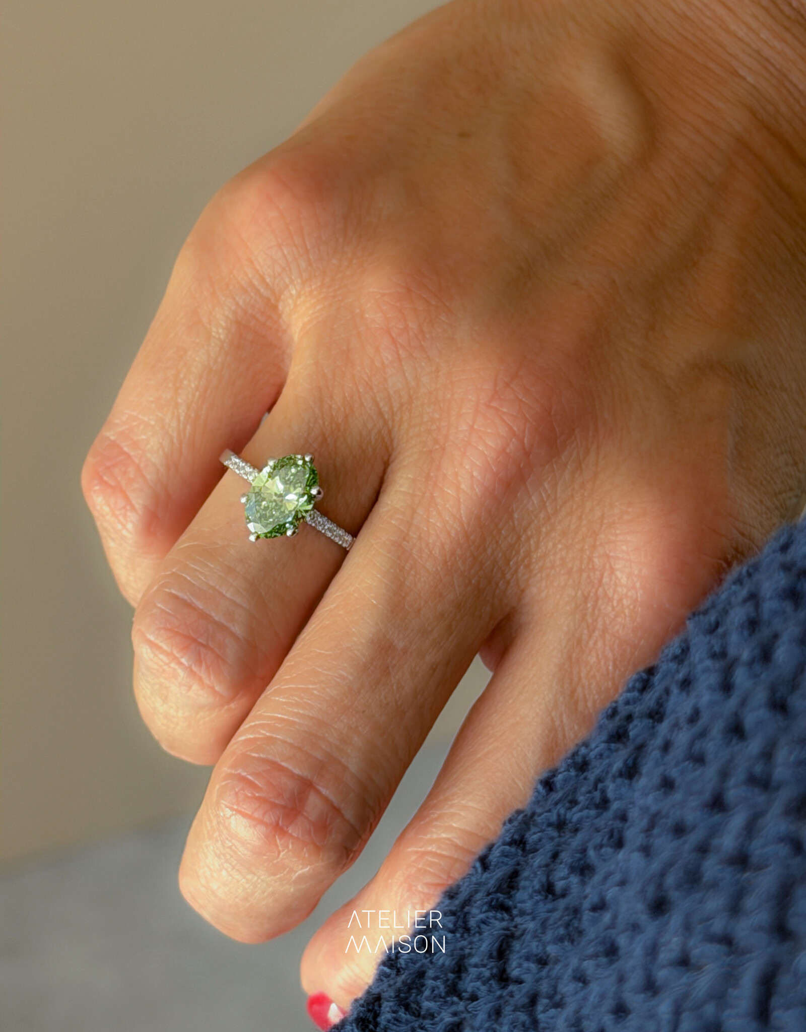 Atelier Maison personaliseer de Wonderland Color ring naar wens
