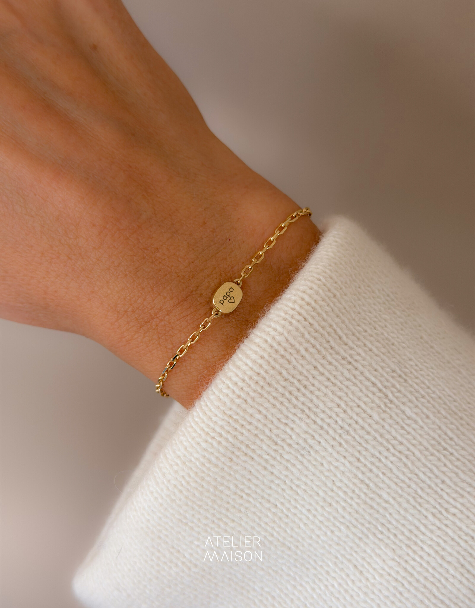Atelier Maison Forever link armband met as | vanaf
