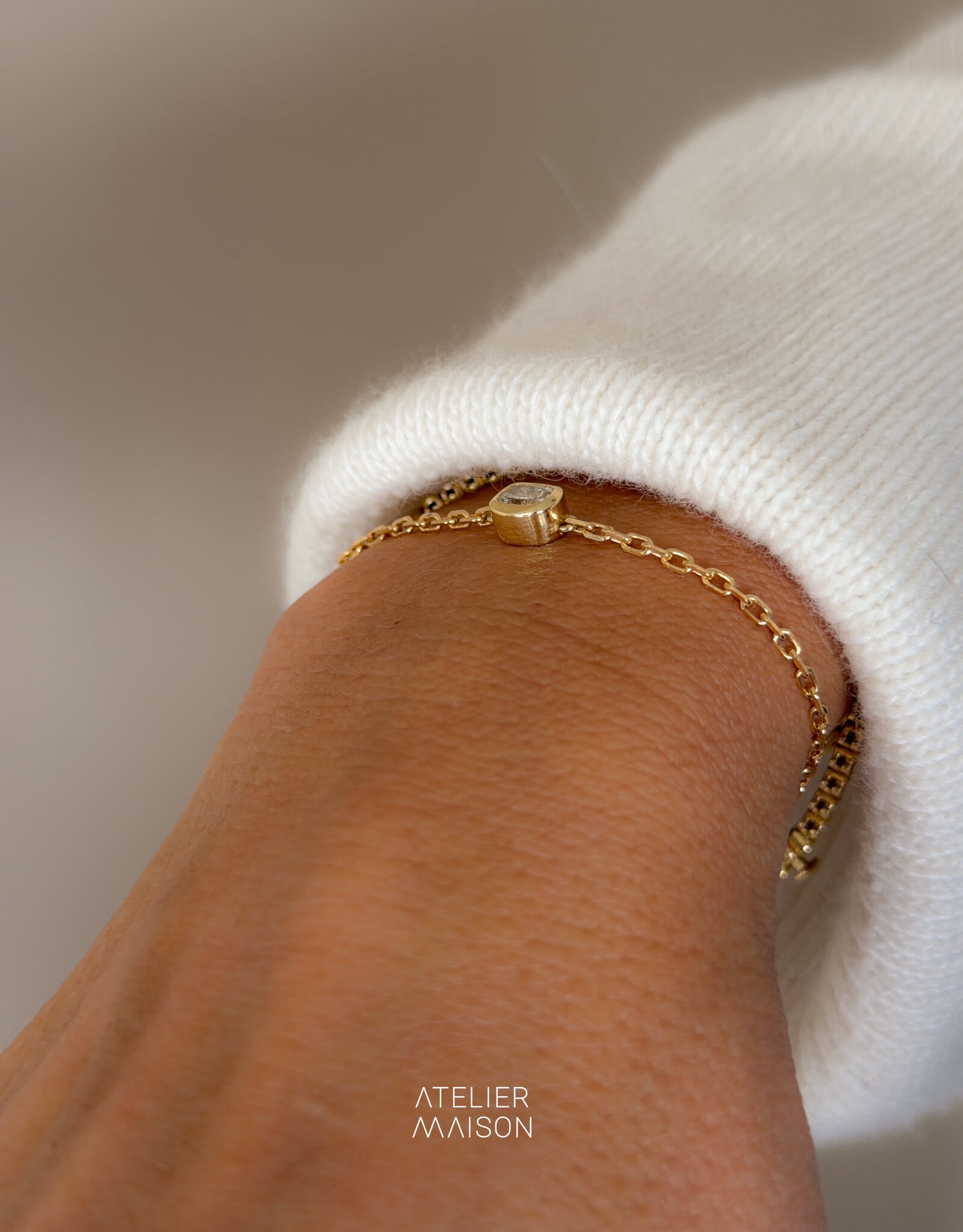 Atelier Maison Forever link armband met as | vanaf