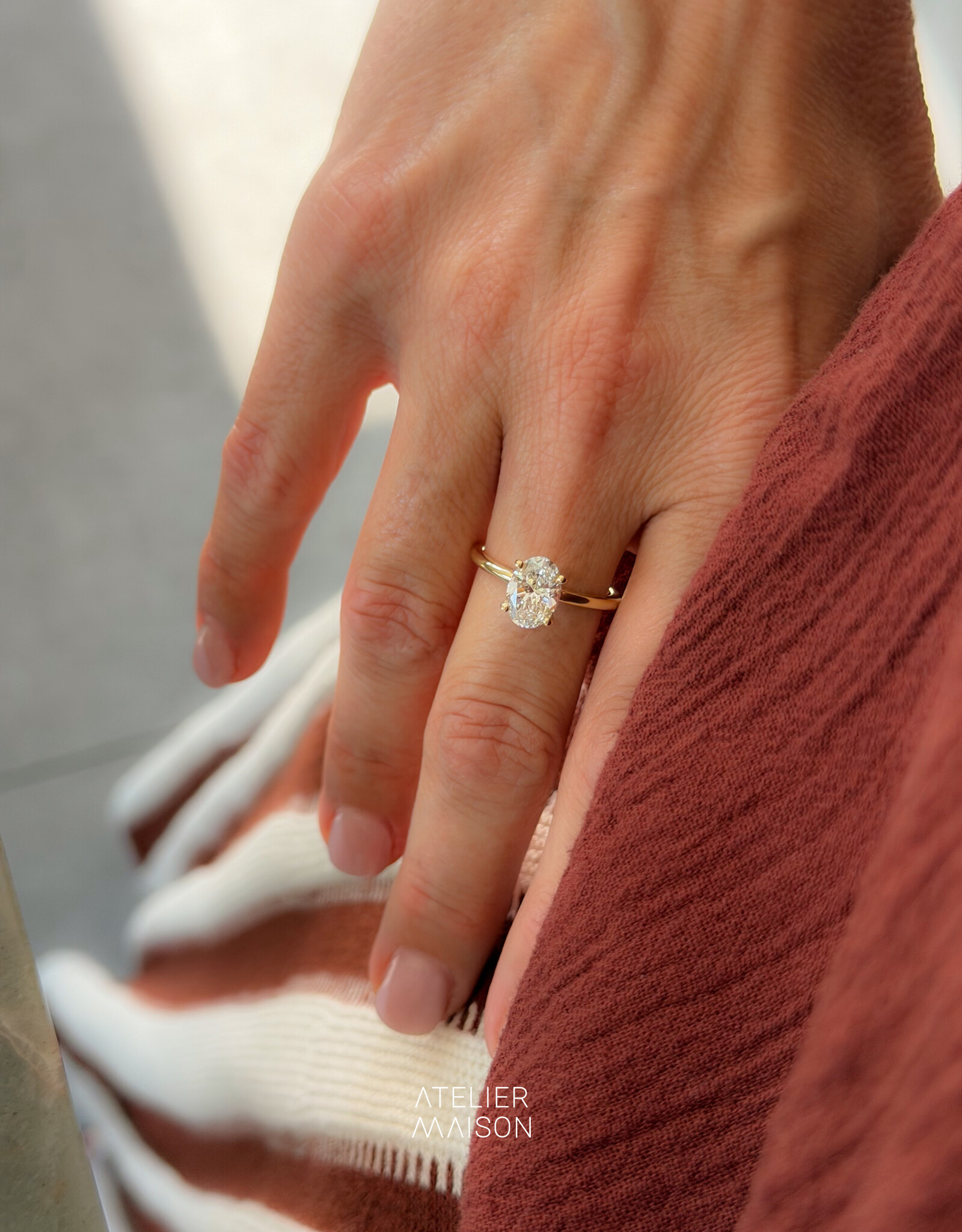 Atelier Maison Personaliseer de Perfectly Splendid ring naar wens
