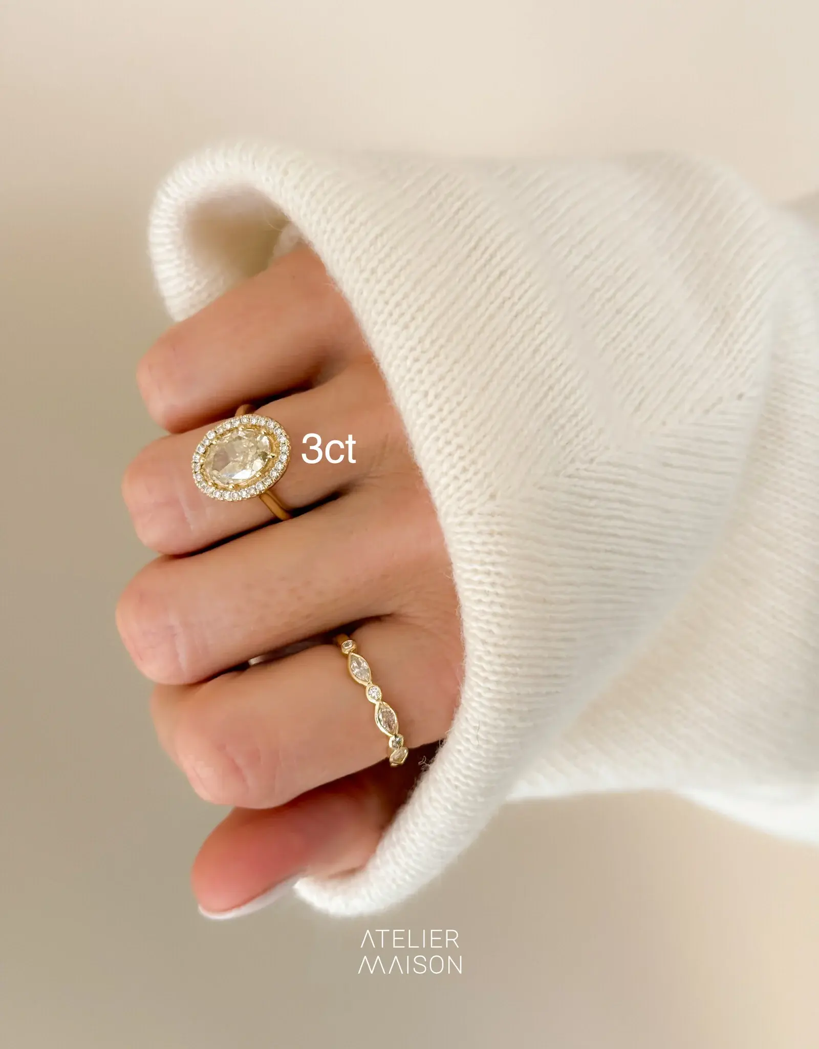 Atelier Maison Personaliseer de Happy Together Color ring naar wens