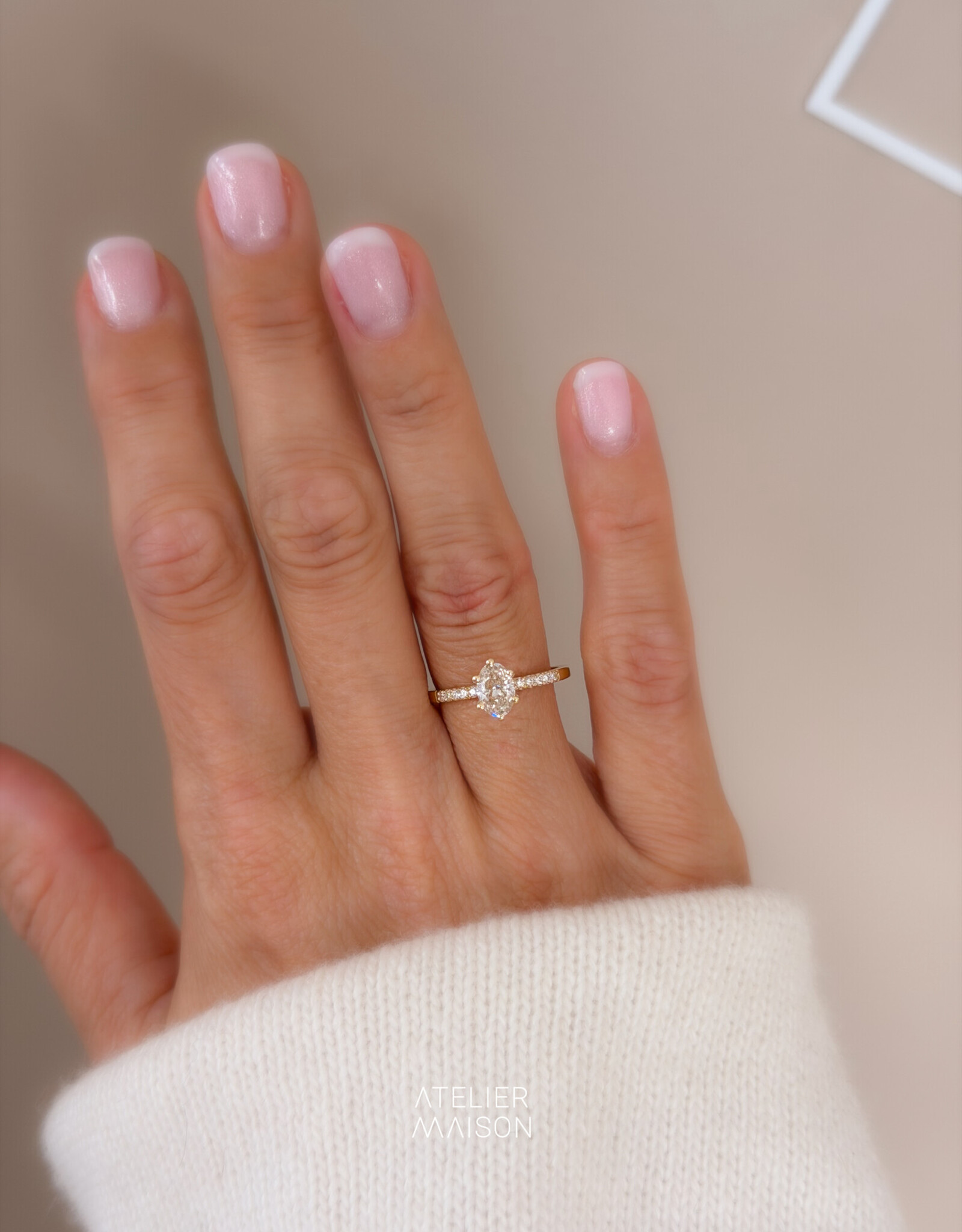 Atelier Maison 18K geel goud - mt54