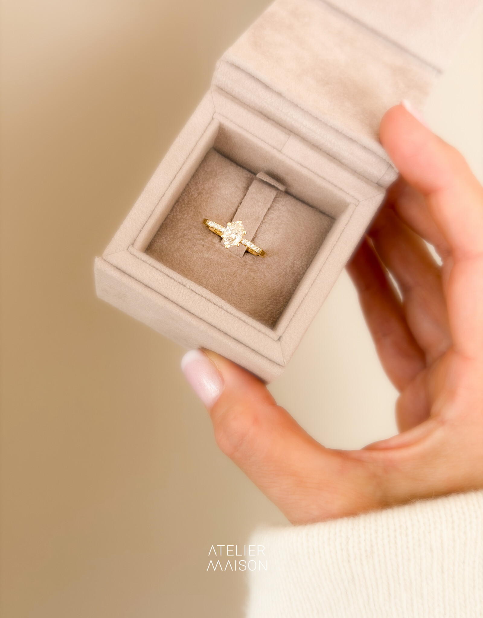 Atelier Maison 18K geel goud - mt54