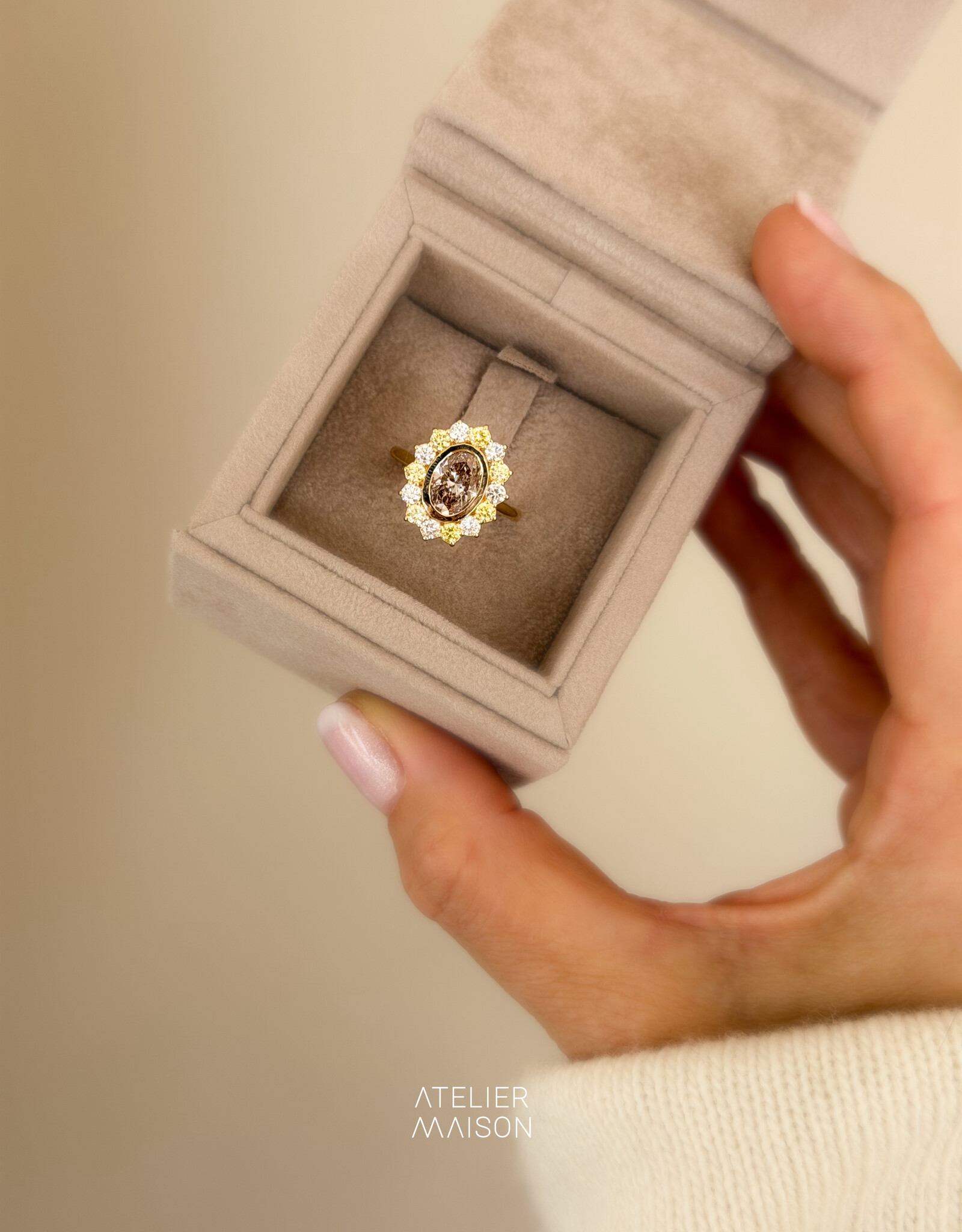 Atelier Maison Personaliseer de Spring Things ring naar wens
