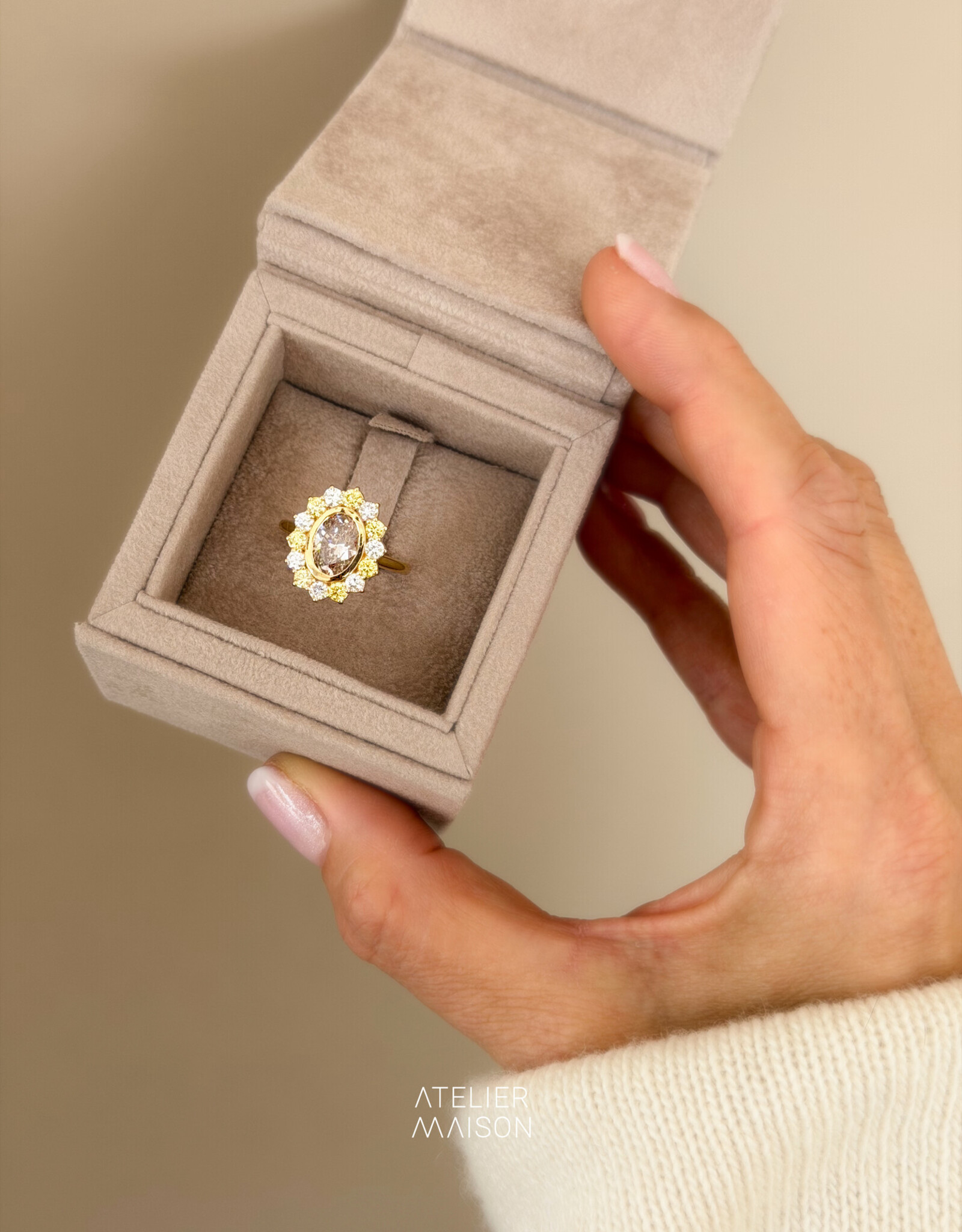 Atelier Maison maat 52 - 18K geel goud
