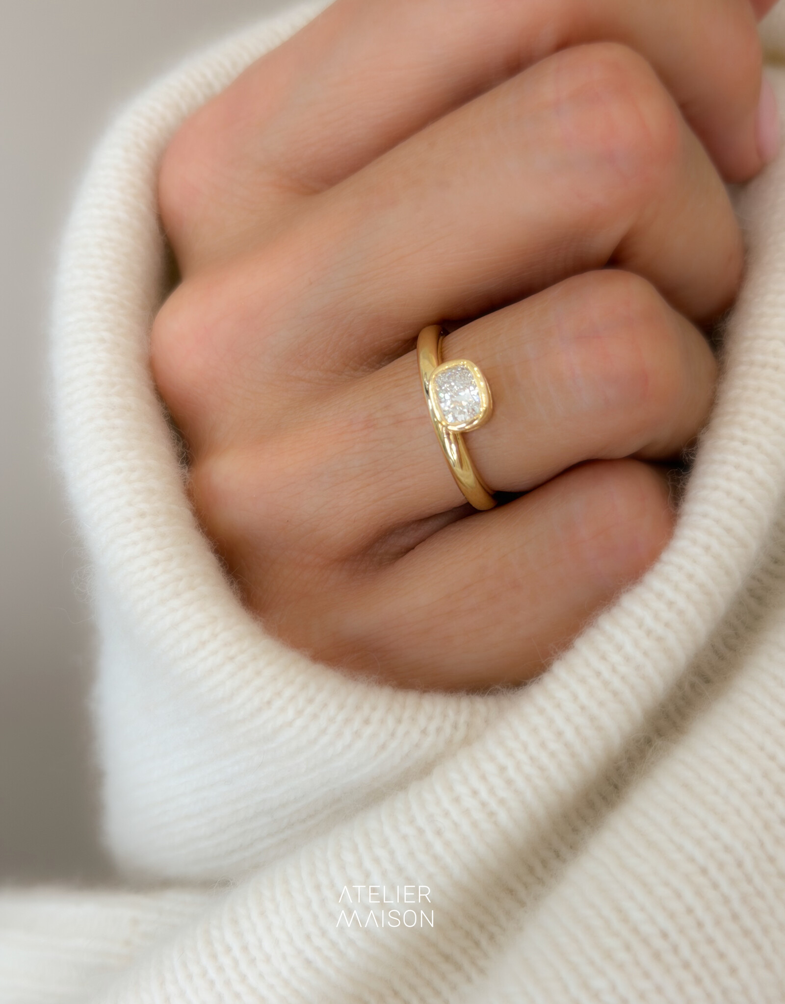 Atelier Maison personaliseer de Offset ring naar wens