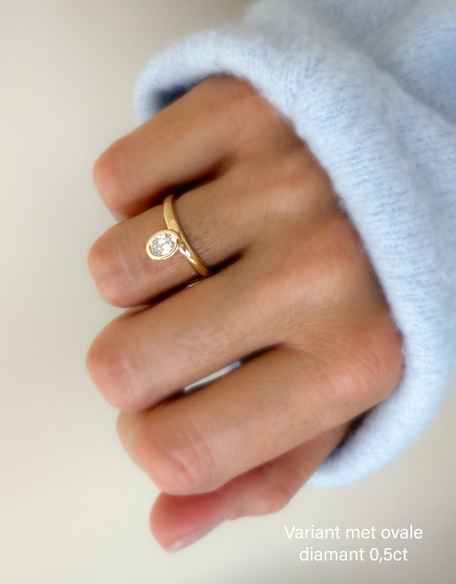 Atelier Maison personaliseer de Offset ring naar wens