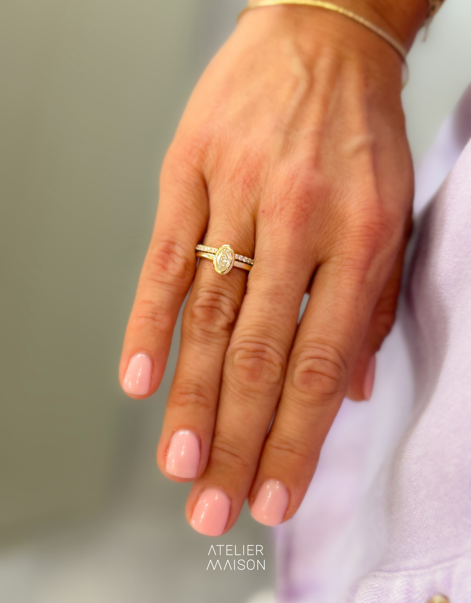 Atelier Maison personaliseer de Eclat ring naar wens