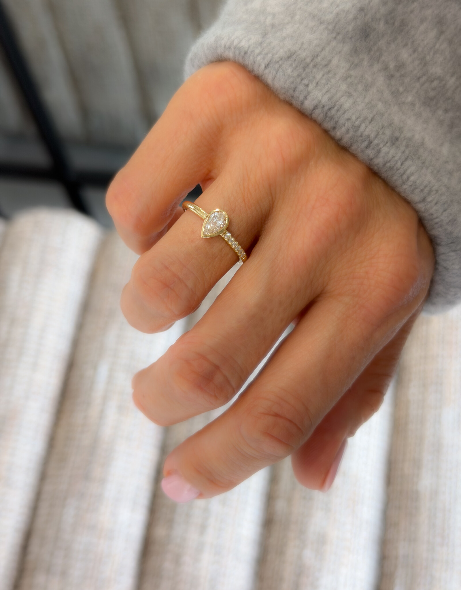 Atelier Maison personaliseer de Happy Tears ring naar wens