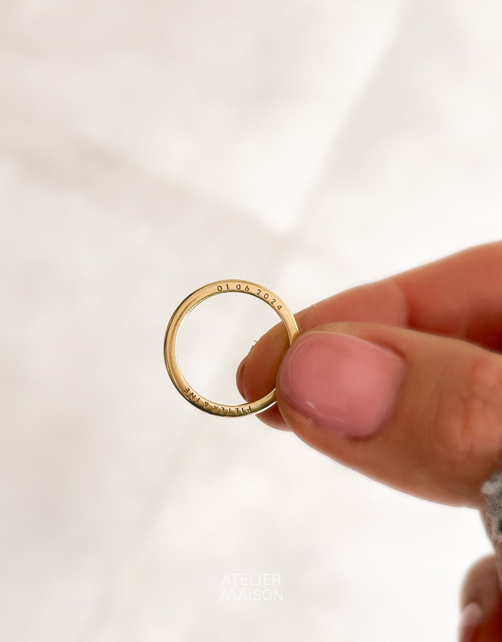 Atelier Maison Name it ring