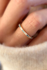 Atelier Maison The Colorful ring met witte en kleurdiamanten