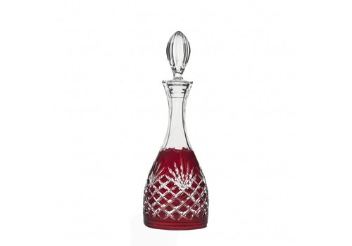 Ruby Red Crystal Decanter