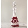 Rainbow Ruby Crystal Decanter