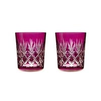 Pineapple Raspberry Double Old Fashioned, set of 2