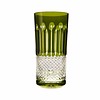 Olive Green High Ball Glass, set of 6