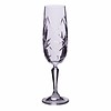 Katherine Crystal Champagne Flutes, set of 6
