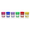 Birds of Paradise Crystal Double Old Fashioned, set of 6