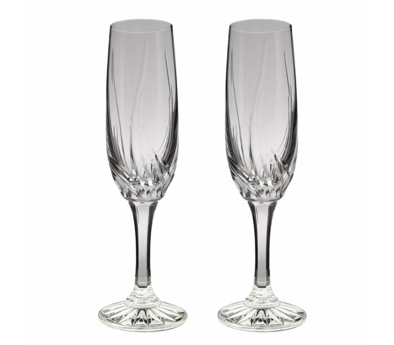 Aurora Champagne Flute, set of 6