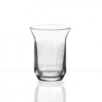 Lines crystal water glasses, set of 2