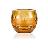 Dot Tealight Candleholder in Amber