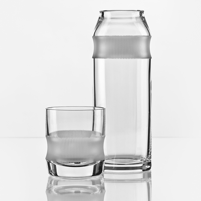 Jakub Pollag Luxury Crystal Carafe 