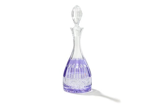 Lovers Decanter Set, Two Decanters, Bohemian Lead-Free Crystal