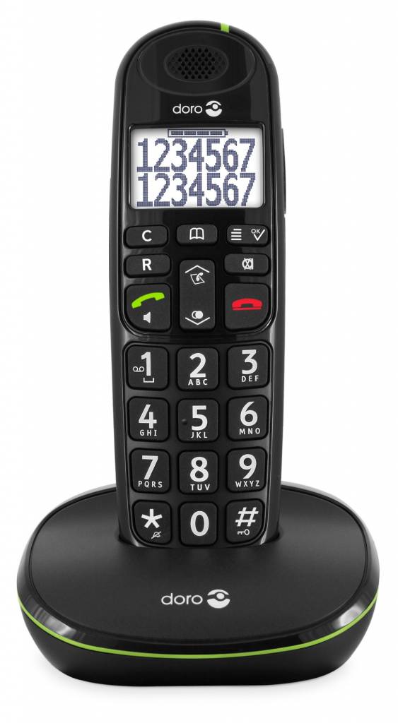 Doro Dect Phoneeasy 110 Mono Zwart Wit doro kopen in de aanbieding Doro Dect Phoneeasy 110 Mono Zwart Wit doro kopen in de aanbieding