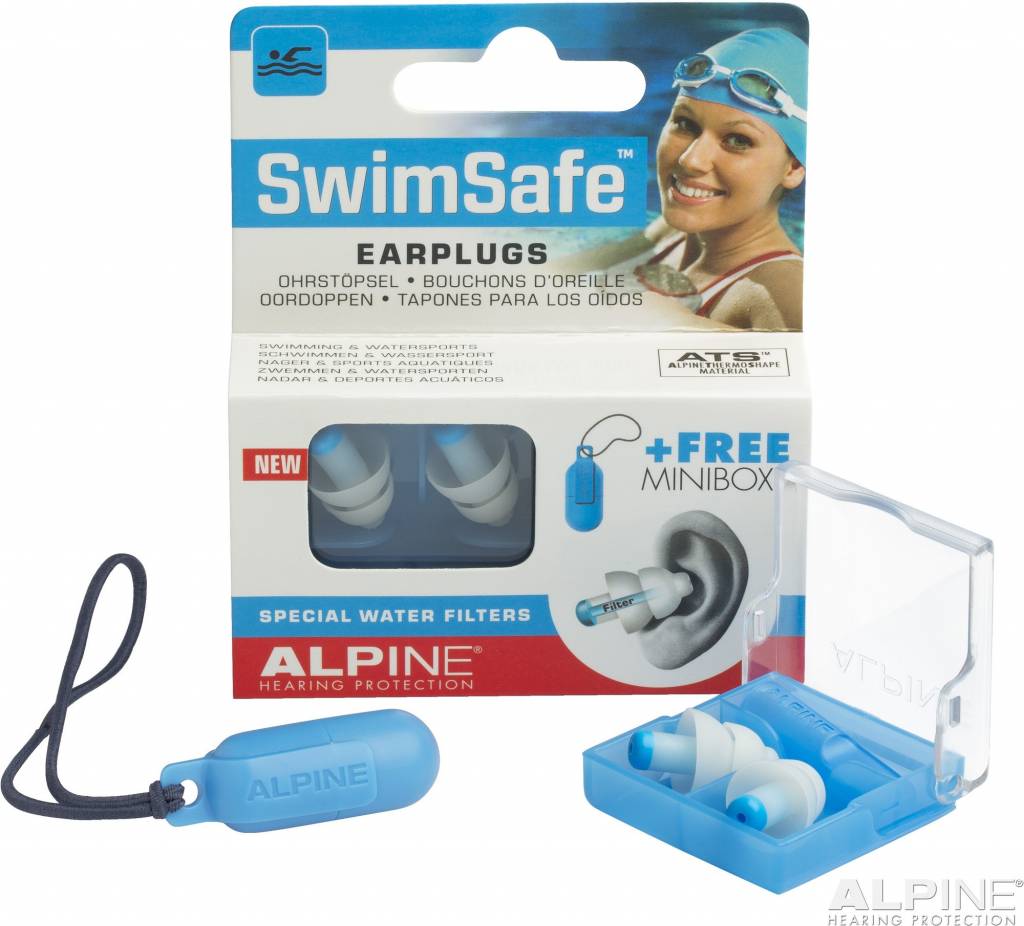 Swimsafe Oordopjes Per 1 Paar Display 6 huismerk kopen in de aanbieding