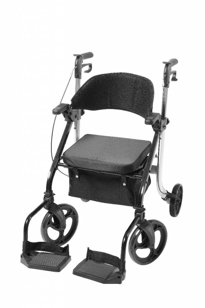 Vitility 2 In 1 Rollator Transportstoel vitility kopen in de aanbieding