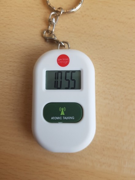 Low Vision Nederlands Sprekend Atomic Sleutelhanger Damesstem low vision kopen in de aanbieding