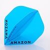 Ruthless Amazon 100 Transparant Blue - Dart Flights