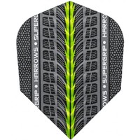 Harrows Supergrip Green - Dart Flights Harrows Harrows Supergrip Green - Dart Flights
