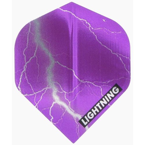 McKicks McKicks Metallic Lightning Flight Paars - Dart Flights