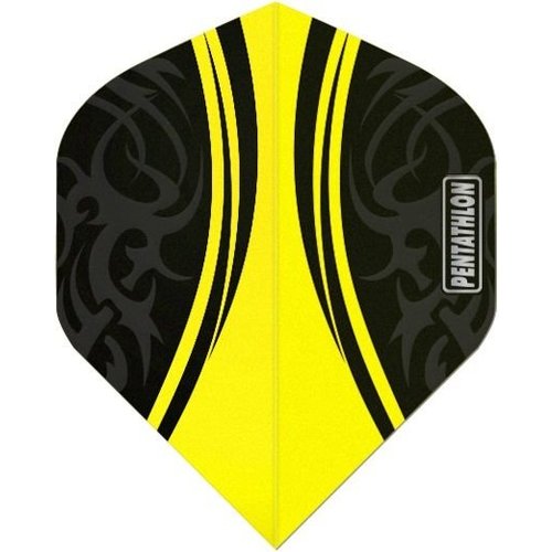 Pentathlon Pentathlon Tribal Clear Yellow - Dart Flights