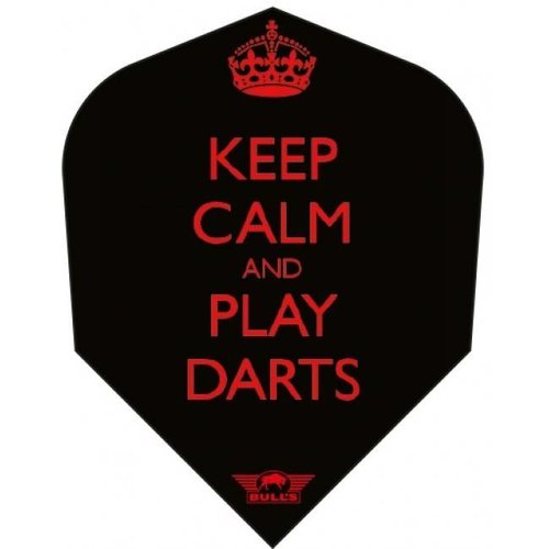 Bull's Bull's Powerflite Keep Calm and Play Darts - Dart Flights