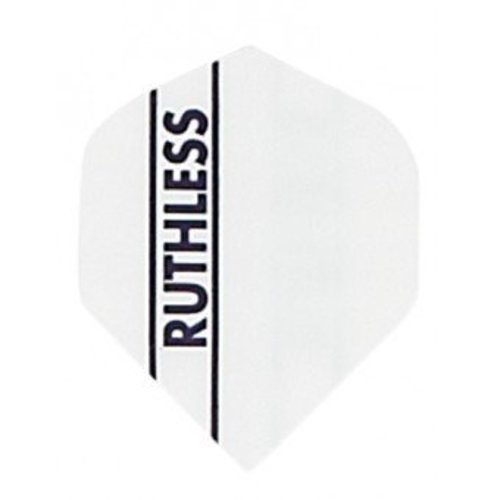 Ruthless Ruthless Plain White - Dart Flights