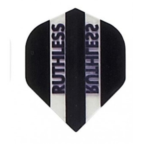 Ruthless Ruthless Transparant Black - Dart Flights