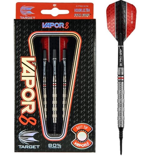 Target Target Vapor 8.01 18 gram Soft Tip - Dartpijlen