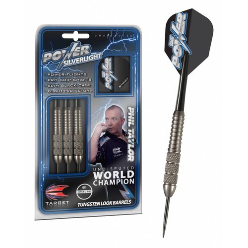 Target Target Phil Taylor Power Silverlight  A 22 gram Brass - Dartpijlen