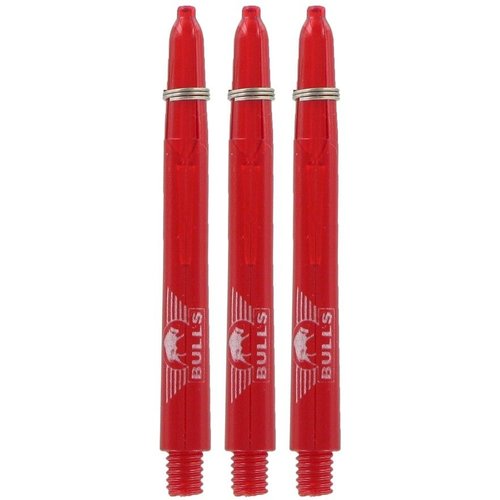 Bull's Bull's Nylon Glowlite Red - Dart Shafts