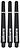 Unicorn Gripper 4 Black - Dart Shafts