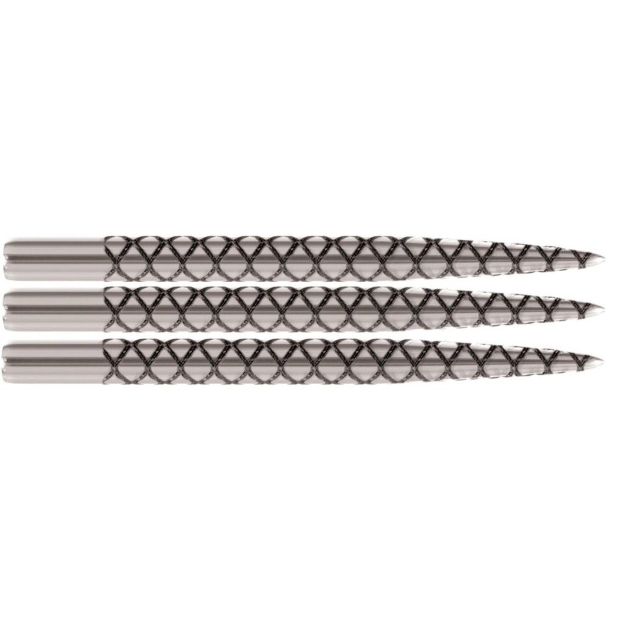 Target Steel Dart Grip Points Laser Silver